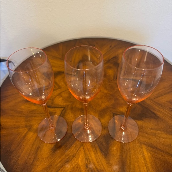 3 Mikasa Elite Pink Champagne Glass 8 1/4” Excellent Condition - Picture 4 of 8